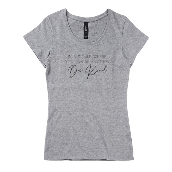In a world where you can be anything, be kind. - Womens Icon Tee Thumbnail